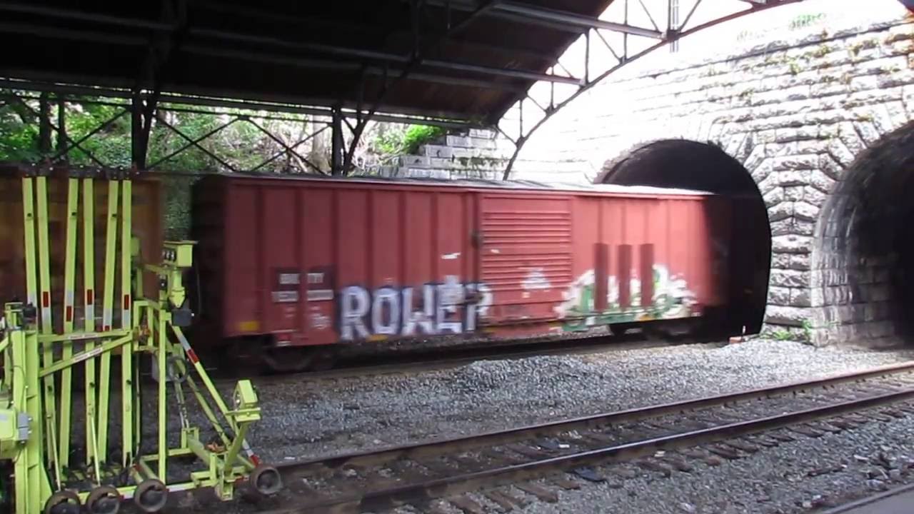CSX Baltimore Terminal Sub Freight through the Mount Royal Station