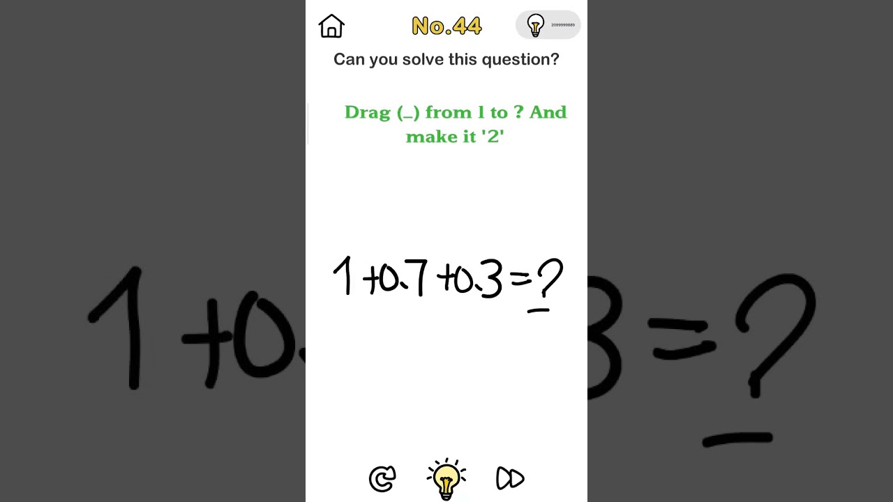Brain out #level 44 #solution #abhi's channel 👍👍👍👍