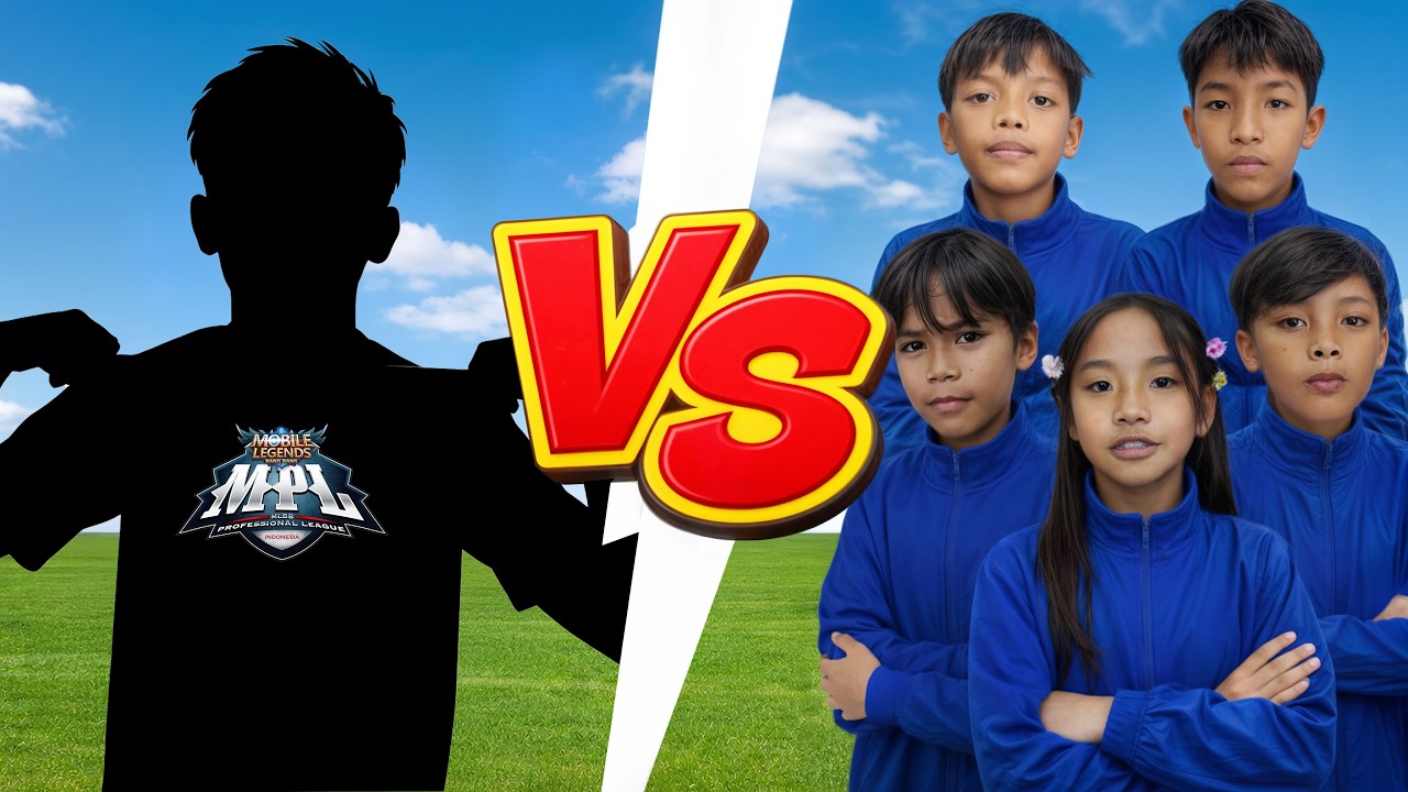 1 PRO PLAYER VS 5 KIDS