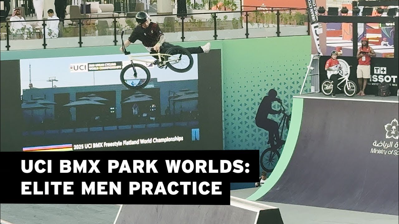 BMX PARK PRACTICE @ UCI URBAN CYCLING WORLDS 2025 #bmx