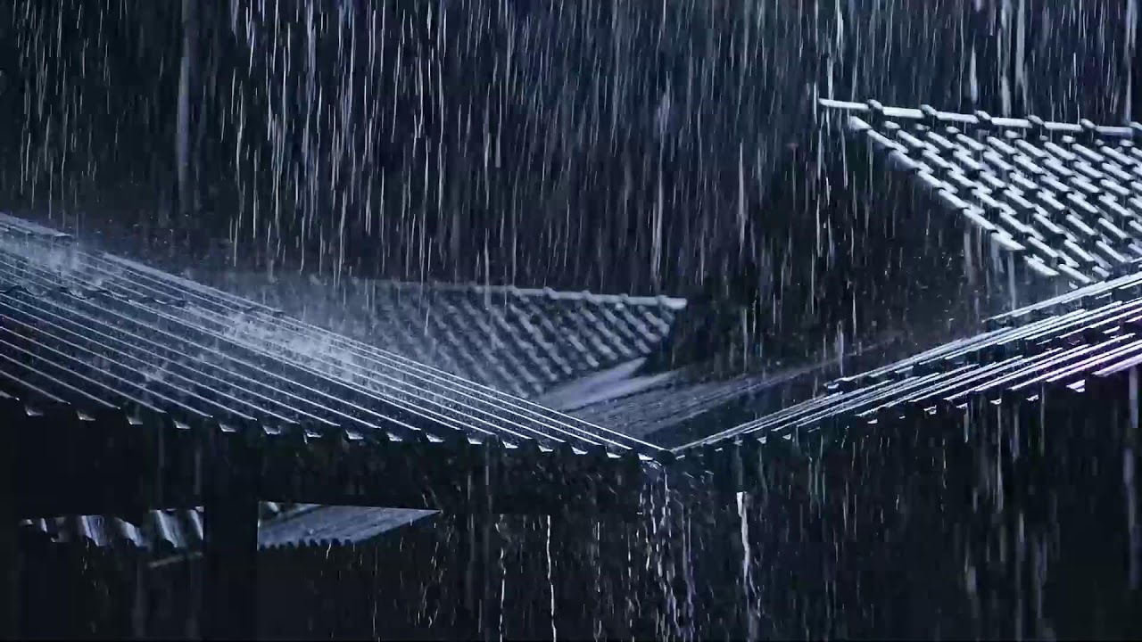 Fall Asleep Fast Tonight 🌙 Calming Rain on Roof for Deep Sleep & Anxiety Relief (ASMR)