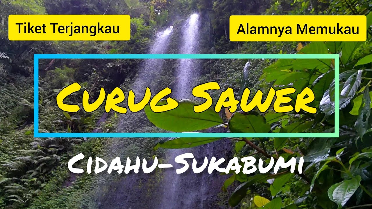 Wisata Alam keluarga di Cidahu,Sukabumi.