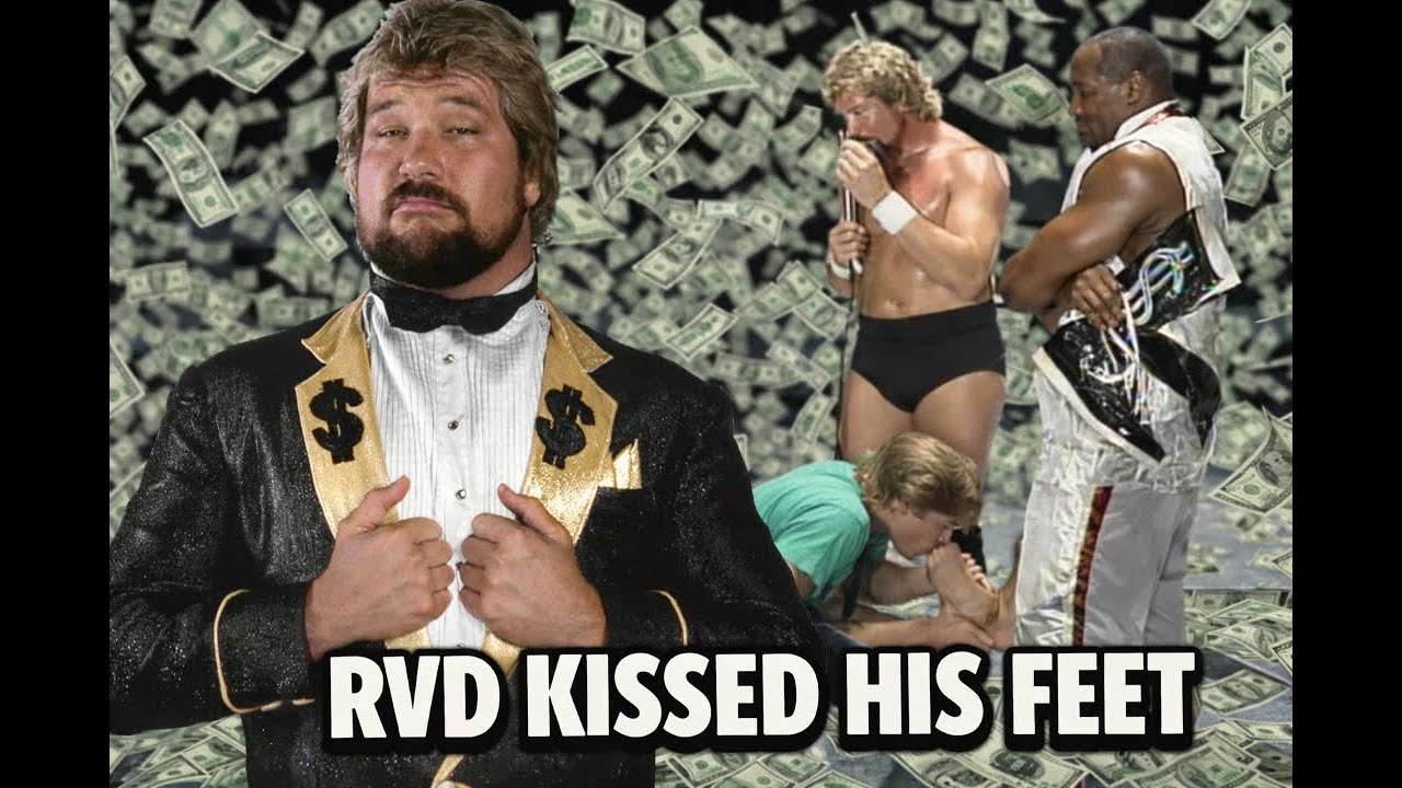 Тед Дибиасе заставил RVD поцеловать ему ноги!