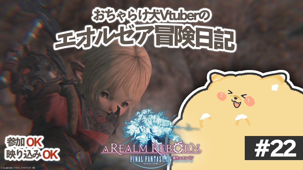 【 #ff14 】エオルゼア冒険日記【新生編】＃22「ガレマール帝国軍第XIV軍団との戦いに決着を」※ネタばれ注意【参加OK！】