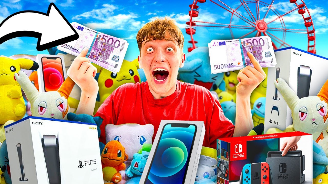 Ich habe JEDEN PREIS auf der KIRMES gewonnen!