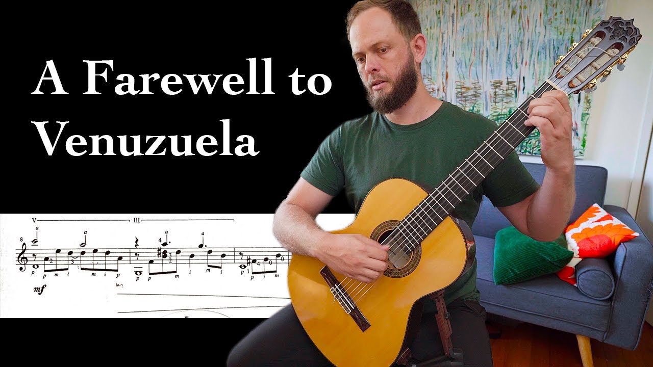 Alfonso Montes - Preludio de Adios (Prelude of Goodbye) - Classical guitar performance