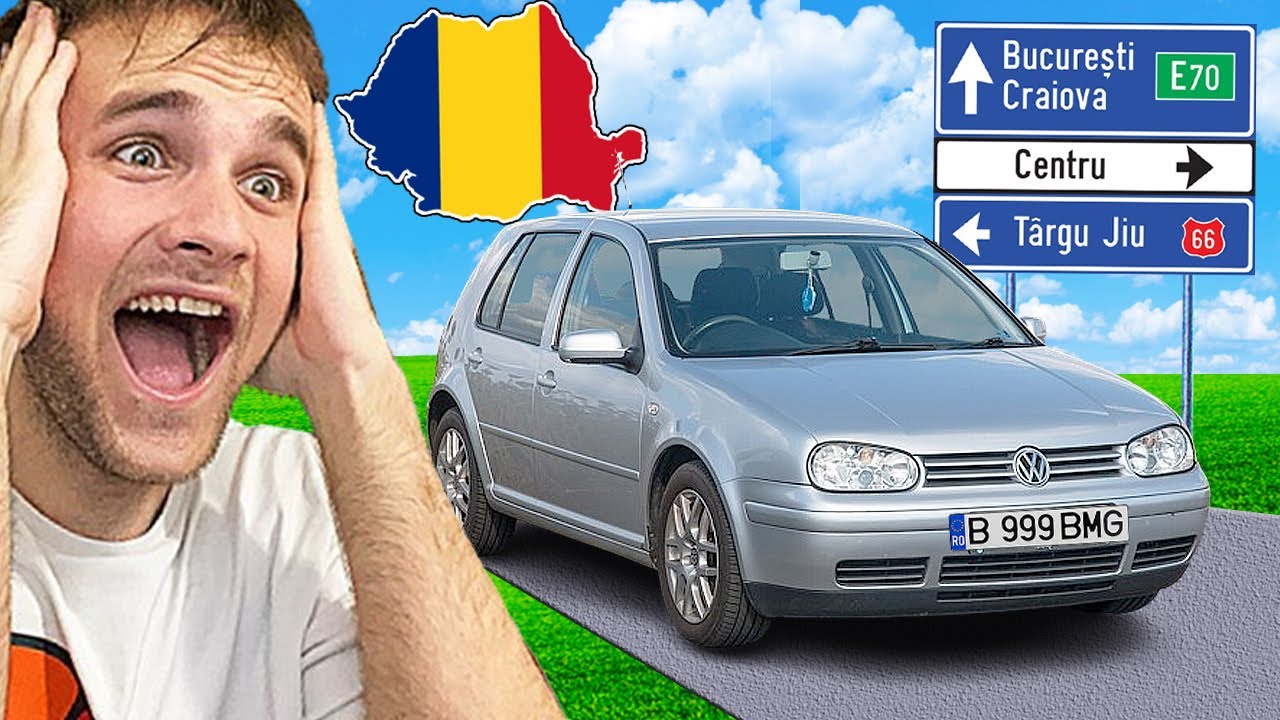 MERG cu GOLF 4 prin ROMANIA! - Euro Truck Simulator 2