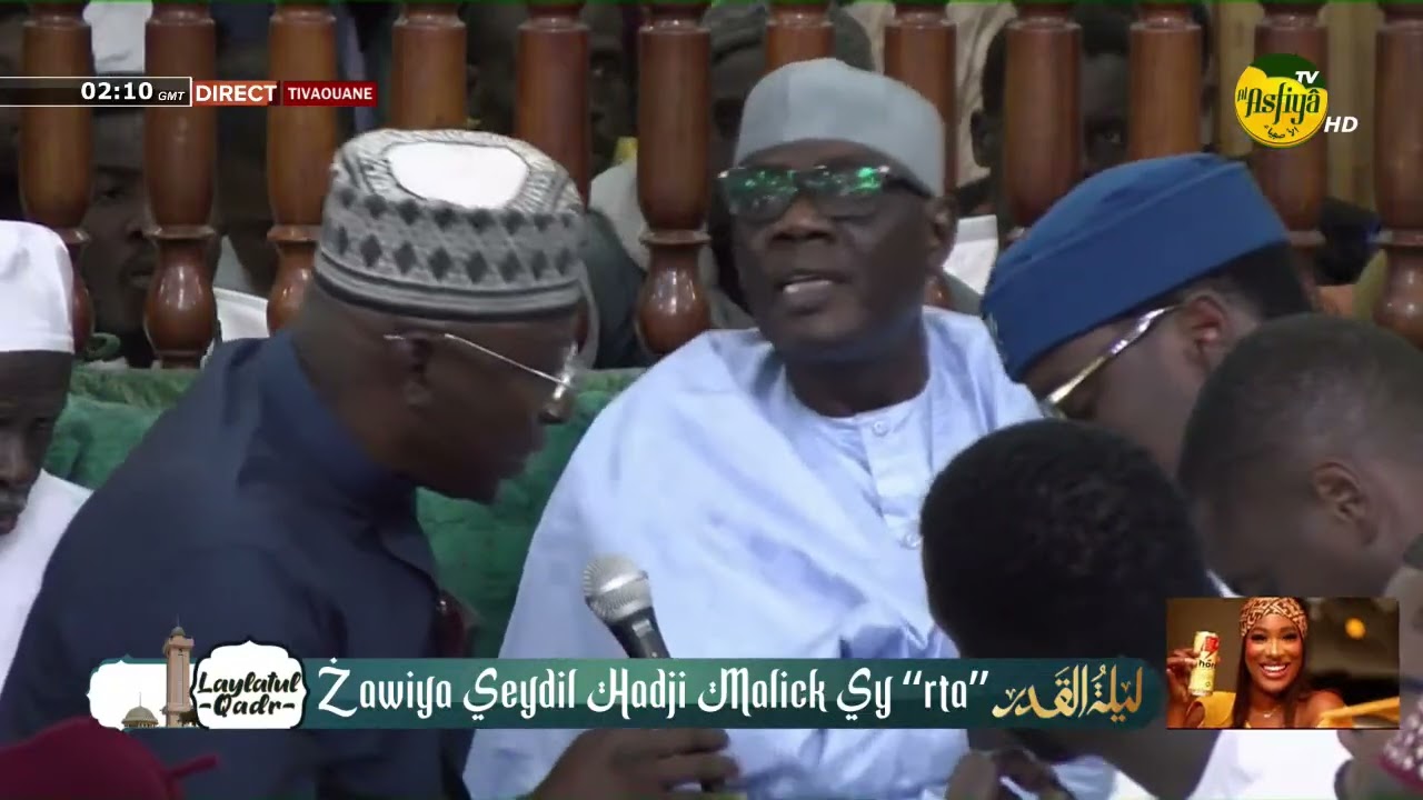 Laylatoul Qadr zawiya Elhadji Malick Sy - Dicours de Serigne Cheikh Tidiane Sy Dabakh