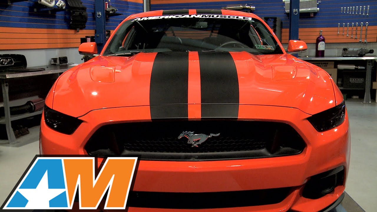 2015-2017 Mustang MMD V-Series Stripes Review & Install