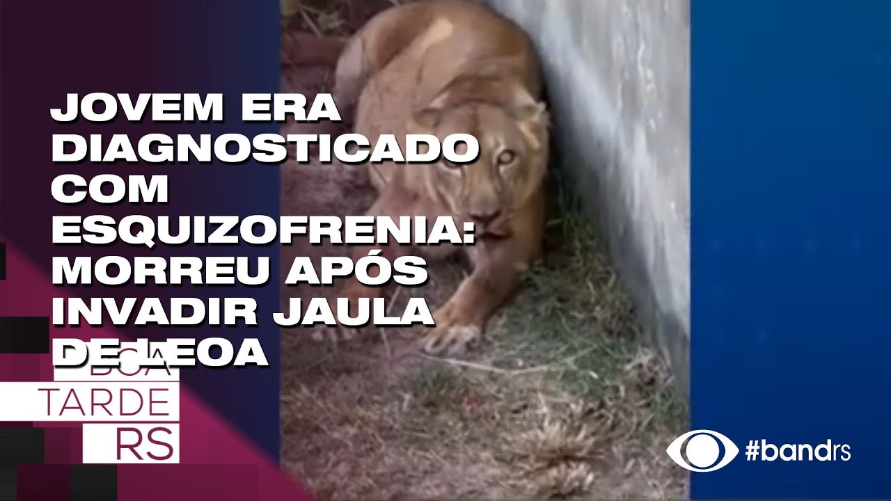 Jovem era diagnosticado com esquizofrenia: morreu após invadir jaula de leoa