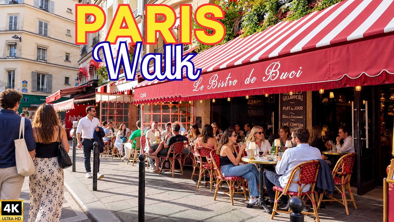 Paris Walking Tour ☀️🍂&mdash;  A Perfect Autumn Day with a Local | Paris Walk 4K