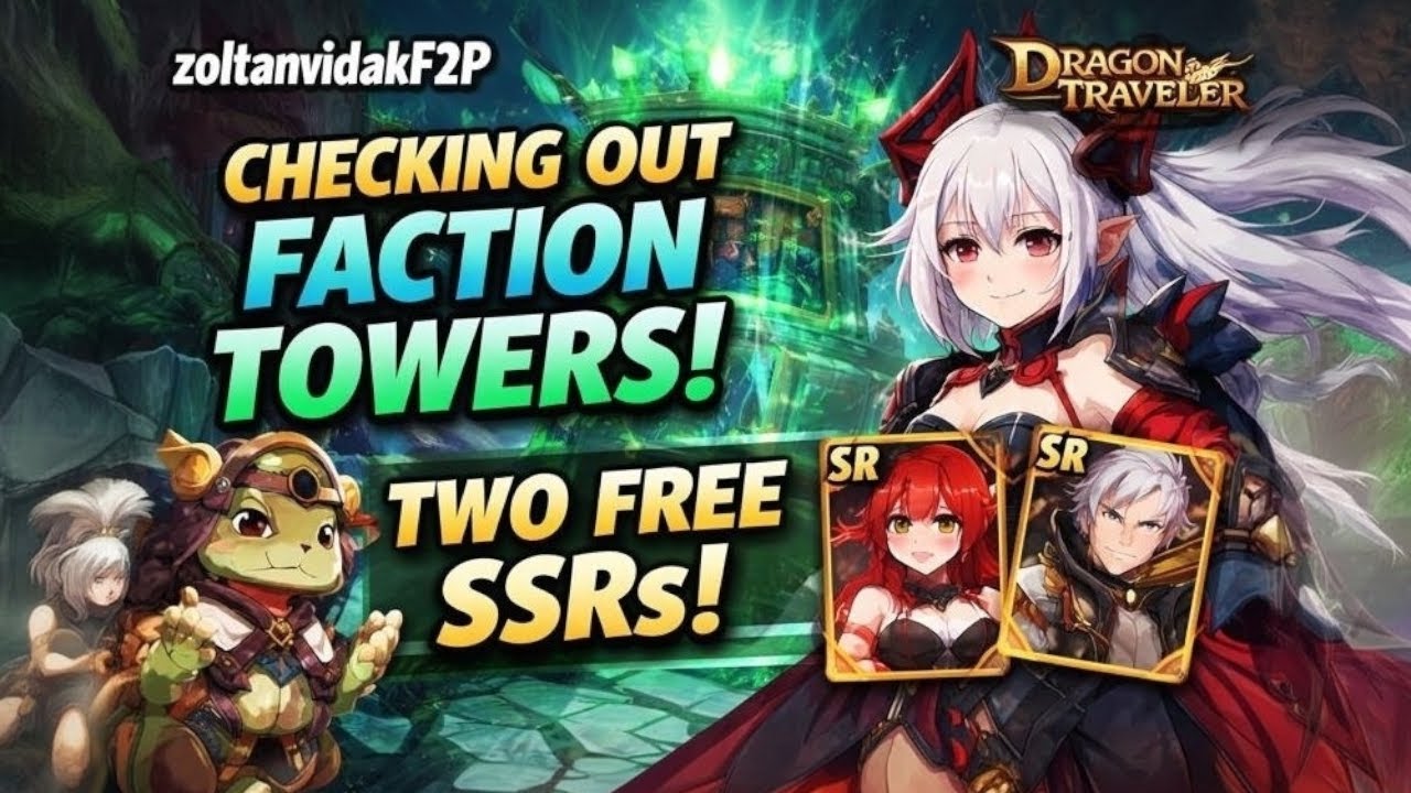 CHECKING OUT FACTION TOWERS! - Dragon Traveler
