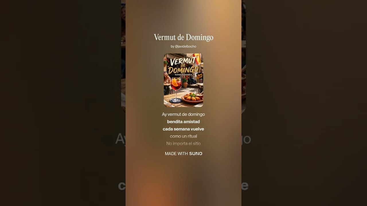 Vermut del Domingo 