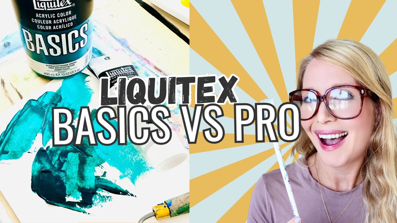 Liquitex Basics против Liquitex Professional Heavy Body: какая акриловая краска лучше? 🎨✨