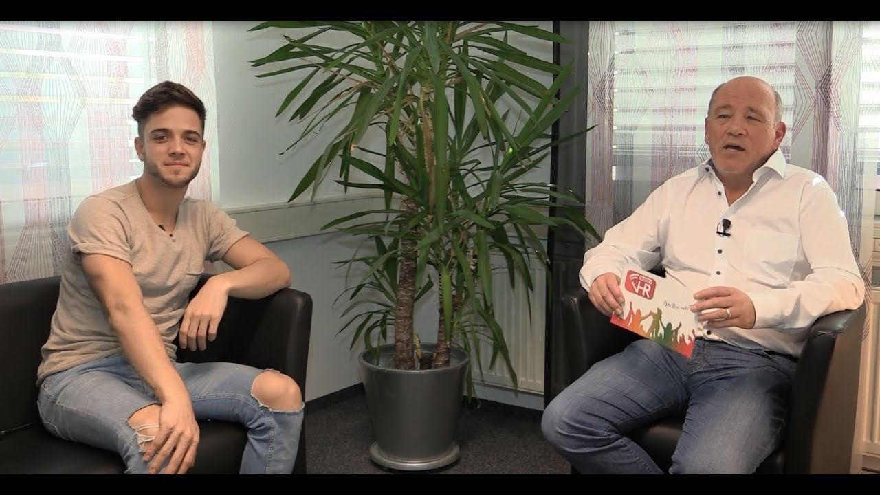 Luca Hänni im Interview bei Radio VHR