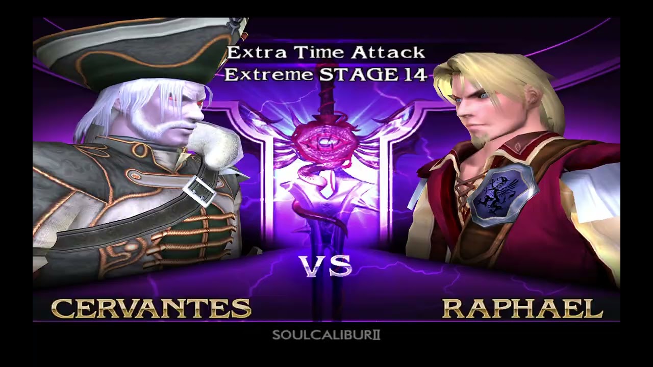 Soul Calibur 2 Extra Time Attack Extreme Cervantes