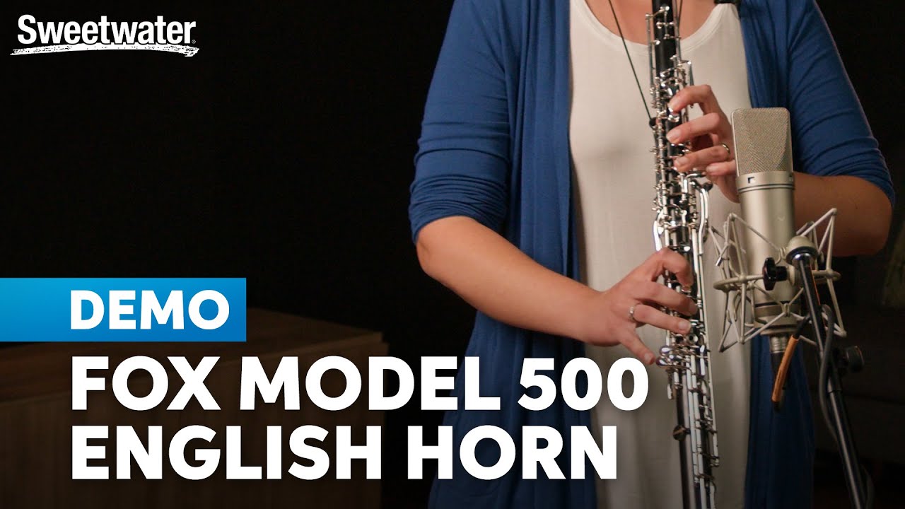 Fox Model 500 Professional English Horn Demo: Full Conservatory System, Feat. Stephanie Patterson