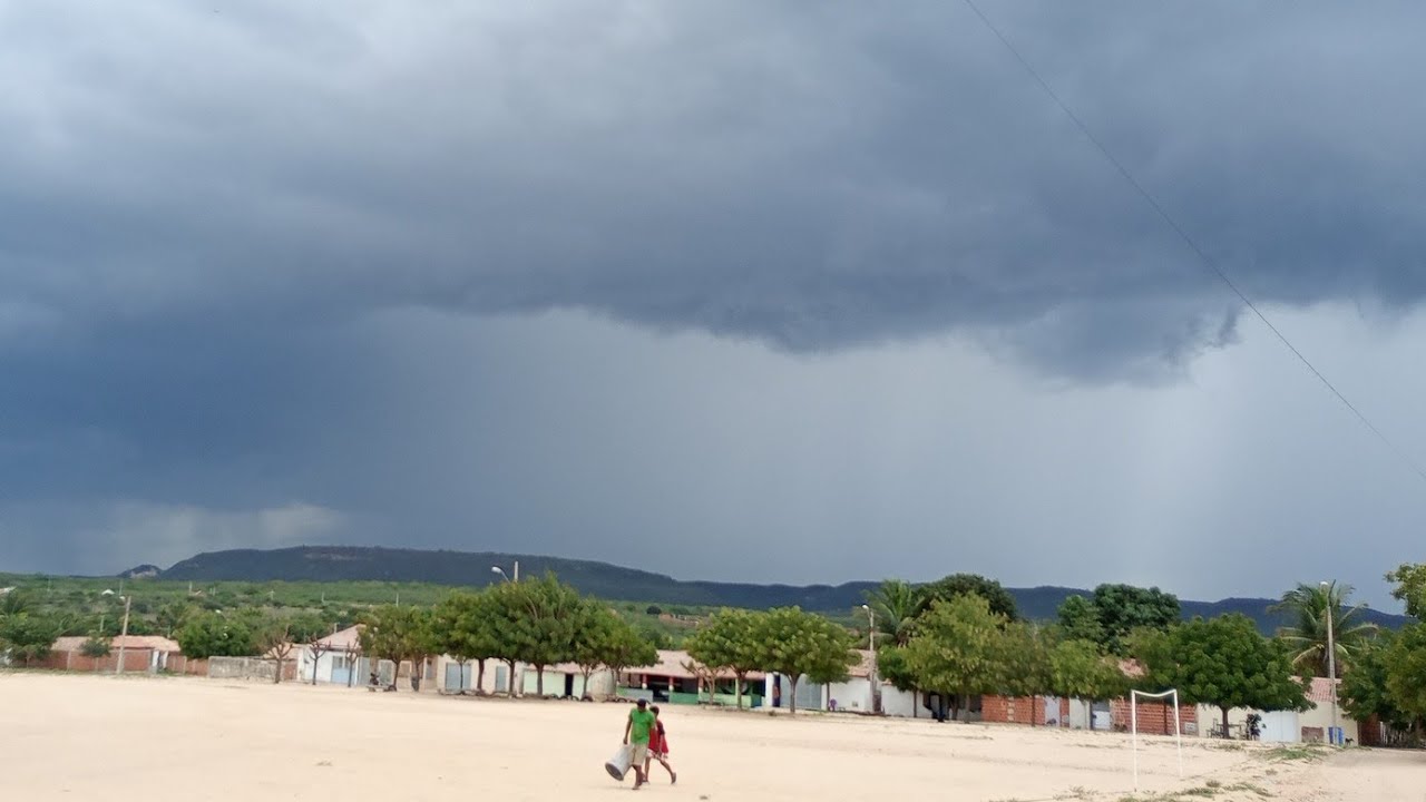 Mostrando as grande barras de chuva no Ceará 