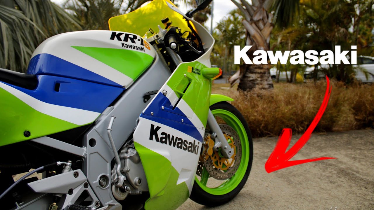KAWASAKI 250 KR1S ✅️ le son du 2 temps 🔊🤯(Rodage terminé)