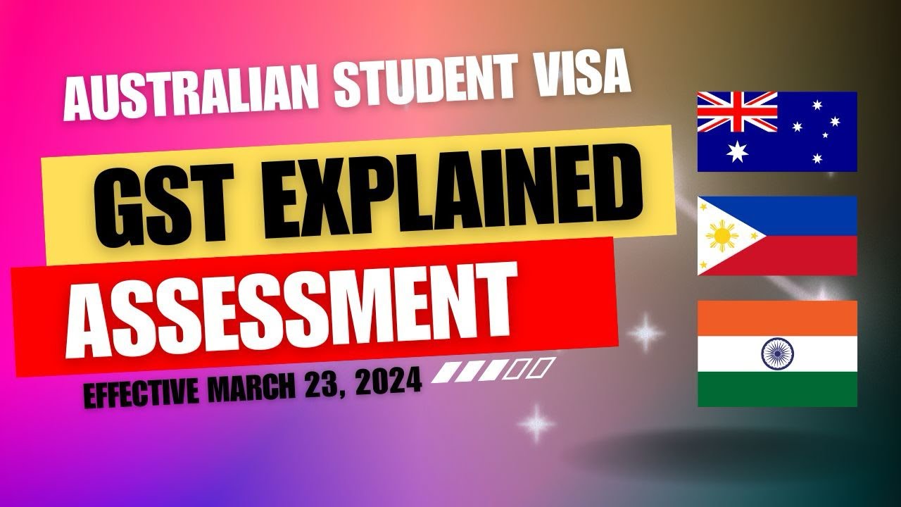 Genuine Student Test EXPLAINED GST Australia Student Visa Update (You Must See This!) April 2024