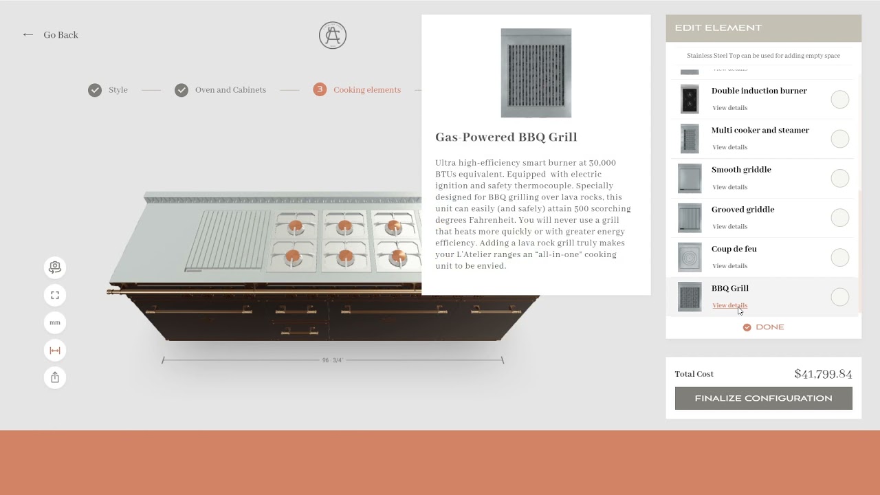 L'Atelier Paris - Custom 3D product configurator by Salsita Software