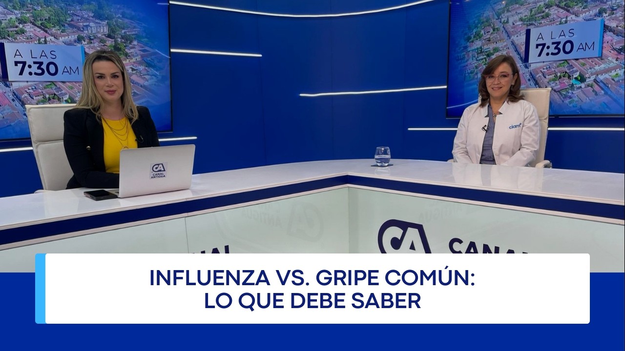 Influenza vs. gripe común: lo que debe saber #ALAS730AM