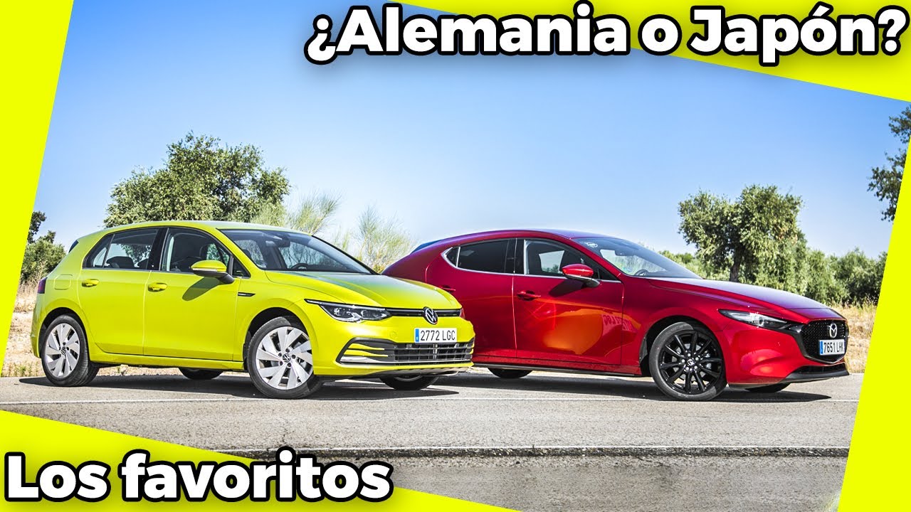 Los favoritos | Volkswagen Golf 2021 vs Mazda3 2021 | Comparativa