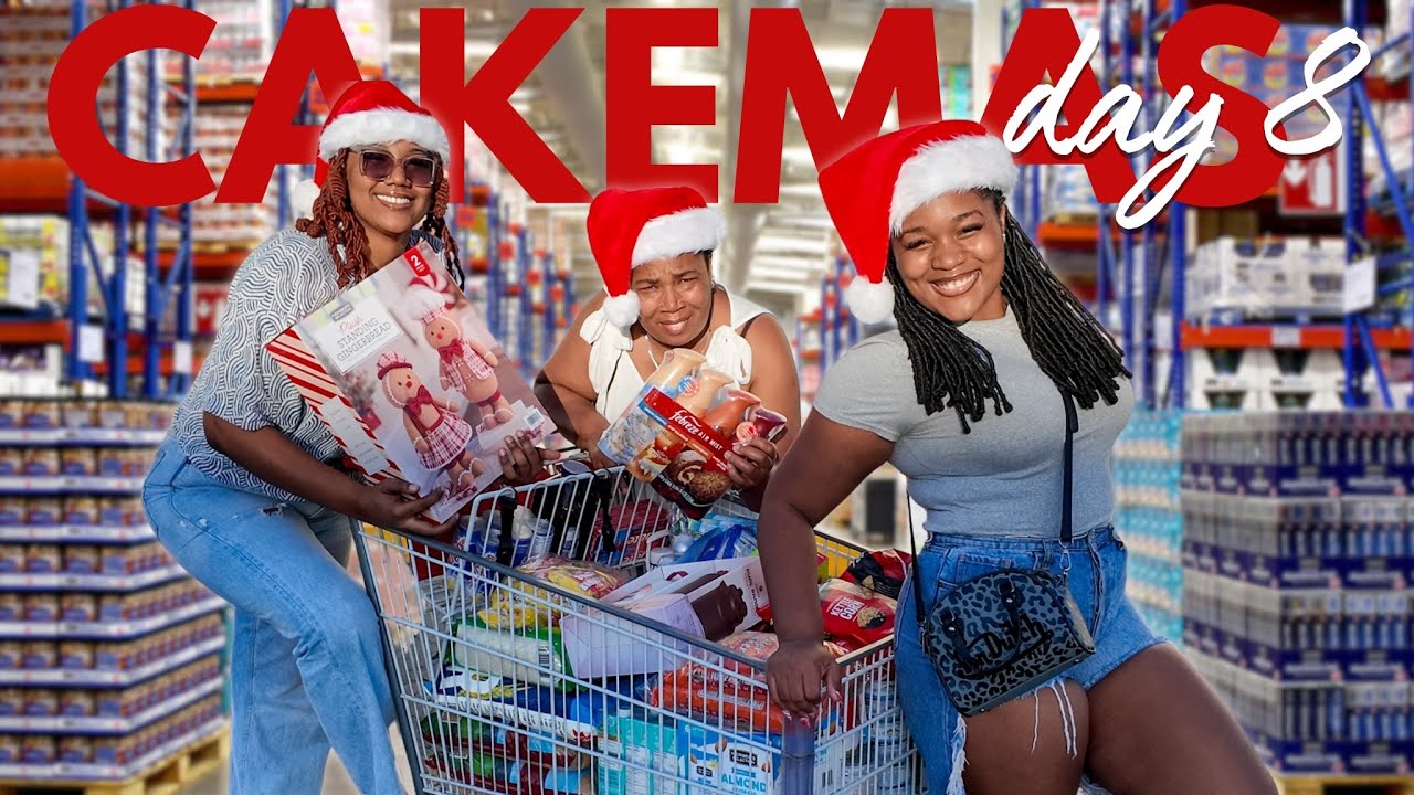 CAKEMAS DAY 8 🎄: HUGE CHRISTMAS GROCERY SHOPPING AT PRICESMART *OVER $100k* 🛒+ QUICK FONTANA RUN
