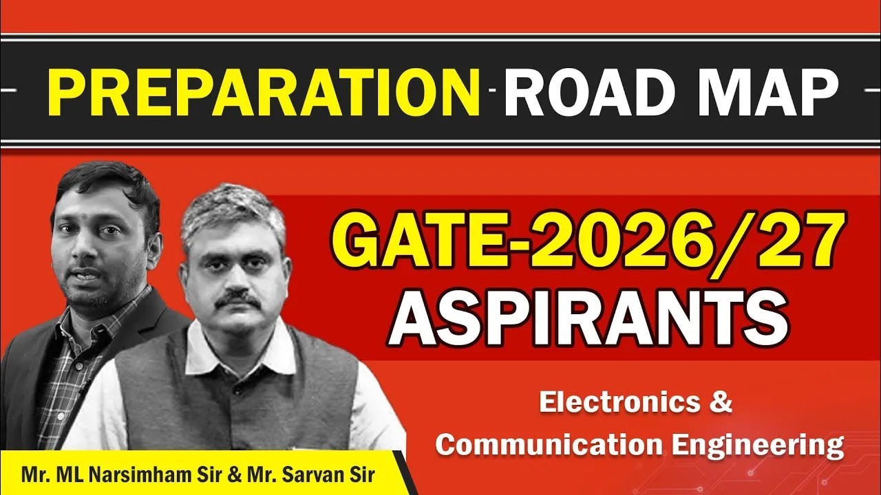GATE-2026/27 Electronics Engg Aspirants Preparation Road Map | Syllabus, Strategy & Tips |ACE Online