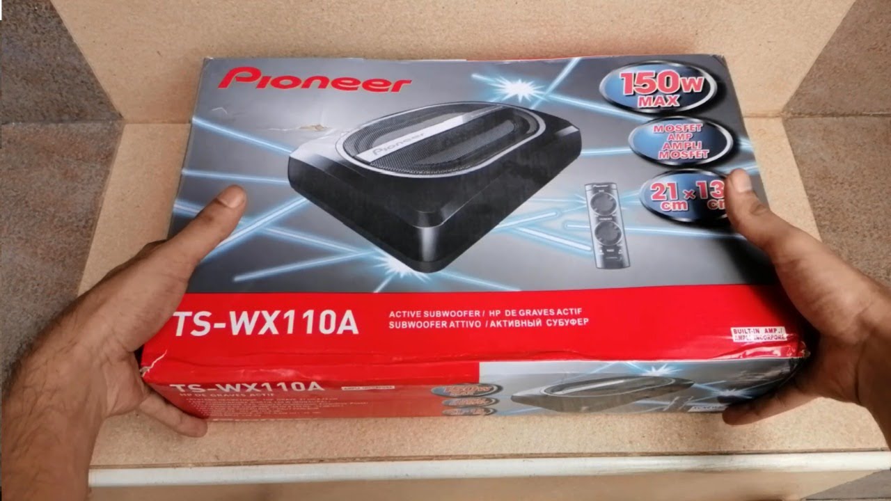 Pioneer TS-WX110A unboxing and review | Complete guide for installation