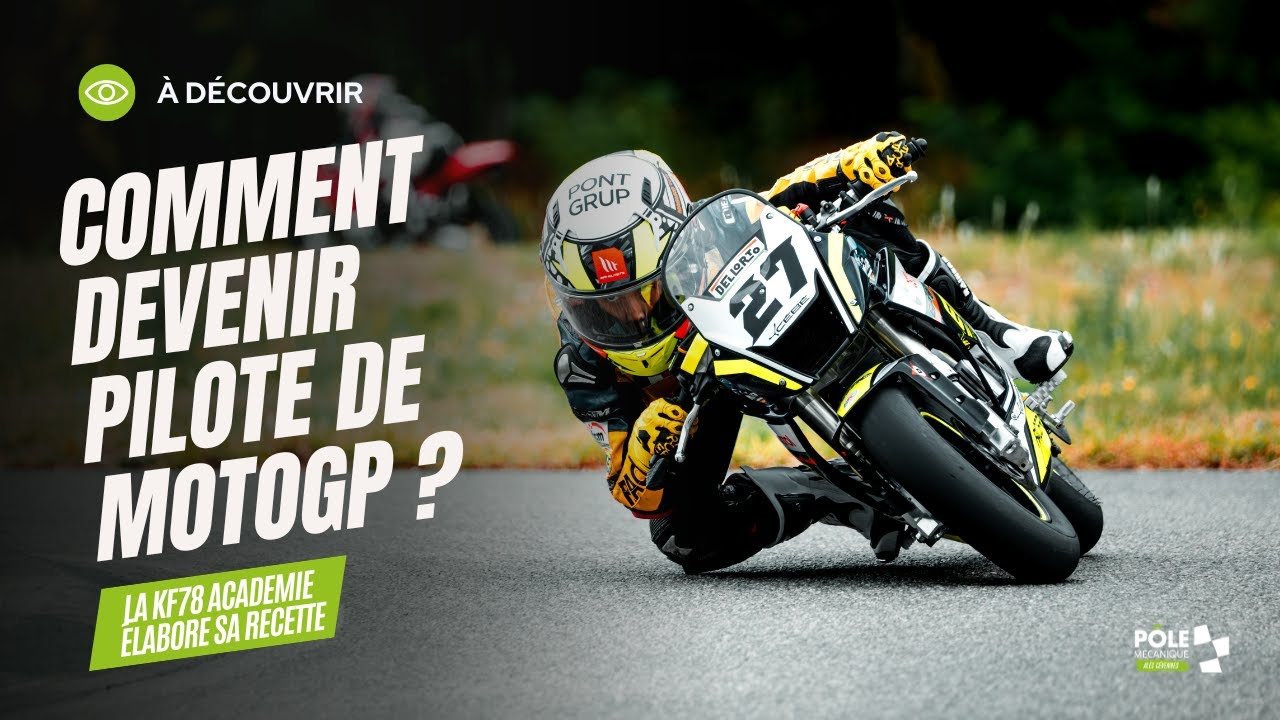COMMENT DEVENIR PILOTE DE MOTO GP ?
