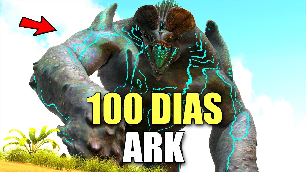 Sobrevivo 100 Días con KAIJUS en ARK Survival Evolved...