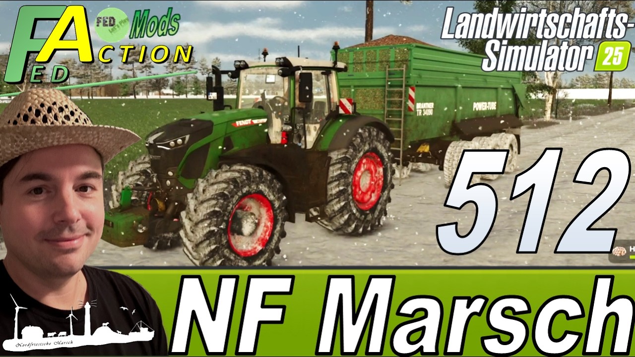 LS25 🚜 512 NF Marsch 4fach Versorgung steht an #landwirtschaftssimulator25 #letsplay