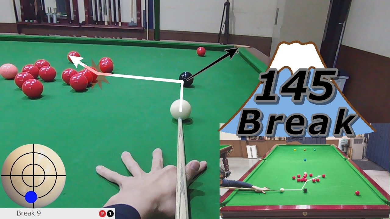 Snooker POV: Fuji 145 Break! (No.9)