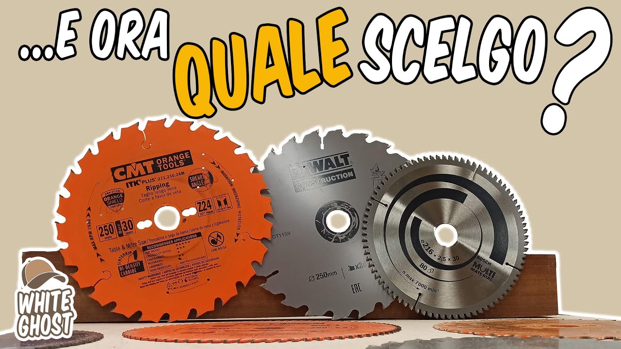 Come scegliere una lama circolare | Falegnameria | Fai da te | L'Enciclopedia dell'hobbista ep.2