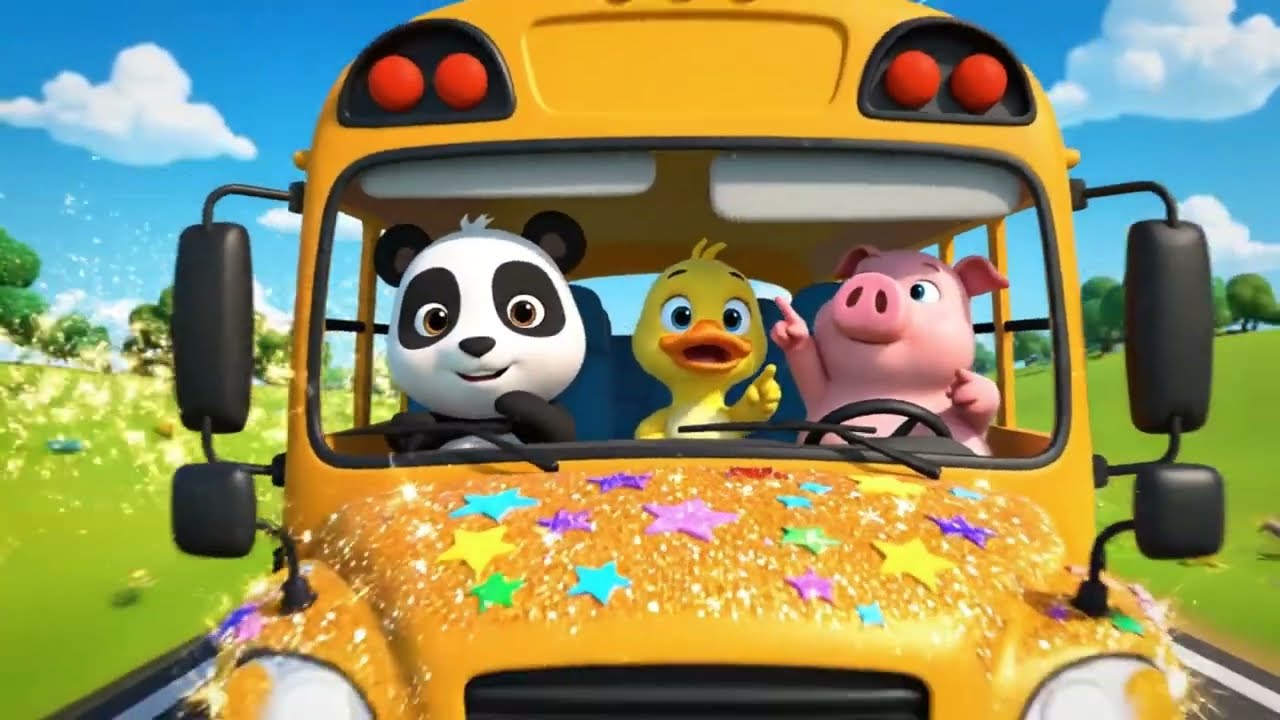 Wheels on the Bus | Nursery Rhymes  | Sing Along 🎶 Baby Songs 1034