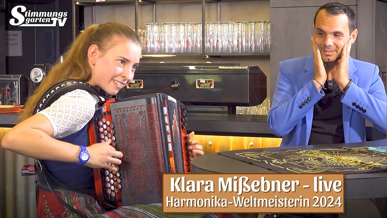 Klara Mißebner (Die Harmonika-Weltmeisterin 2024) - Live im TV