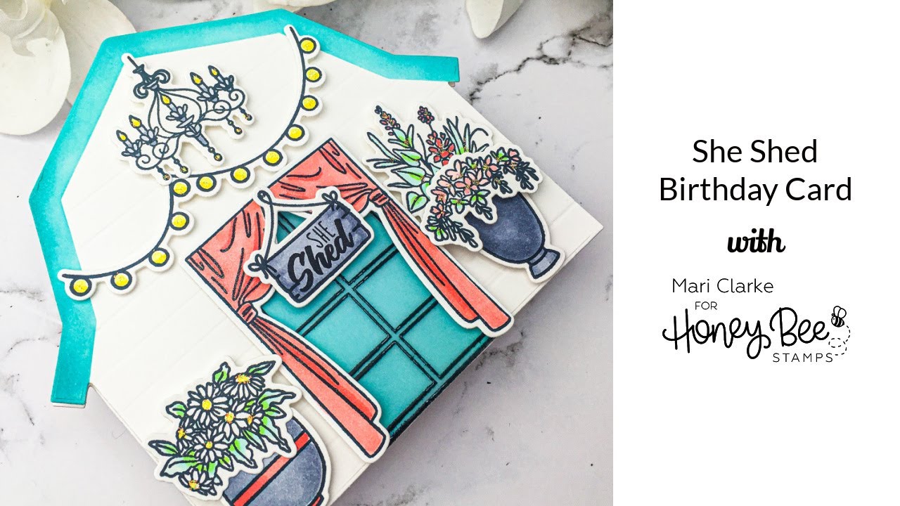 She Shed Birthday Card