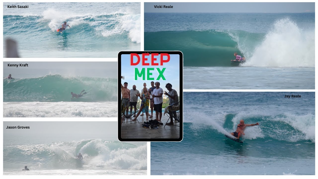 Deep Mex perfect pointbreaks with dropknee pioneer and legend Keith Sasaki. Keepin' It Reale #30