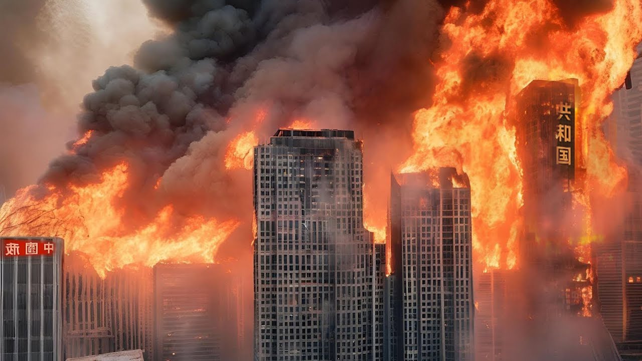 China Emergency: Capital Beijing Engulfed in Wildfires &mdash; Hillsides Burn, Evacuations Ordered