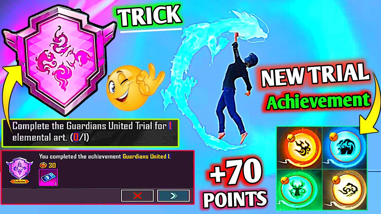 New Trial Guardians United in Pubg | How To Complete Guardians United Trial Achievement PUBG MOBILE