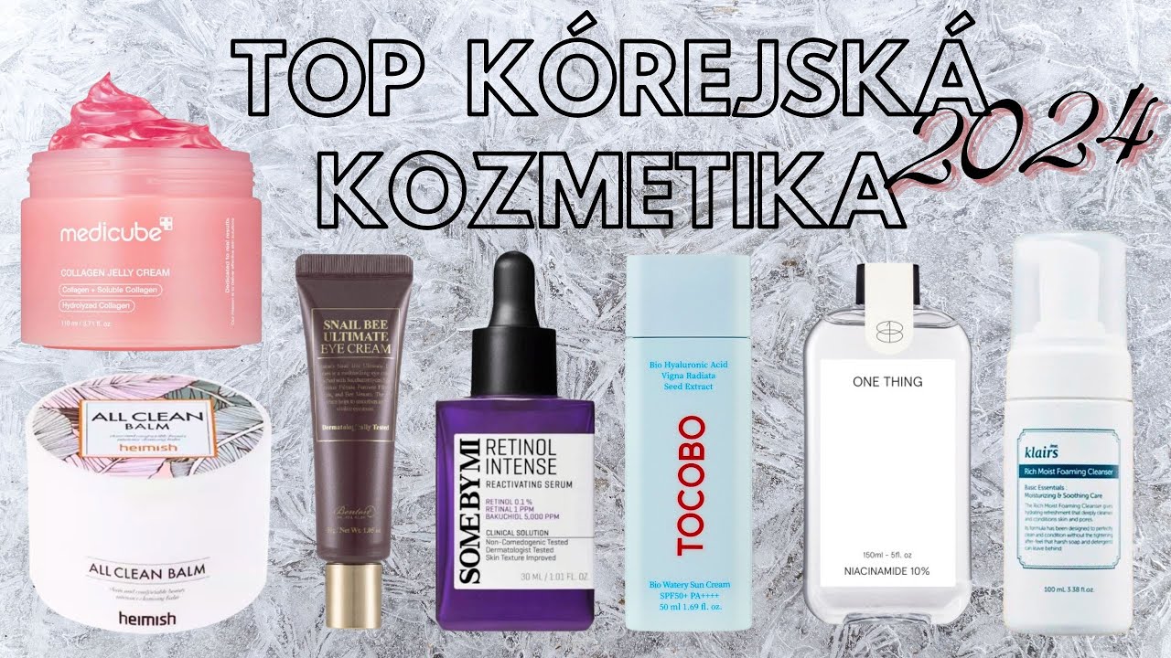 TOP KÓREJSKÁ KOZMETIKA 2024