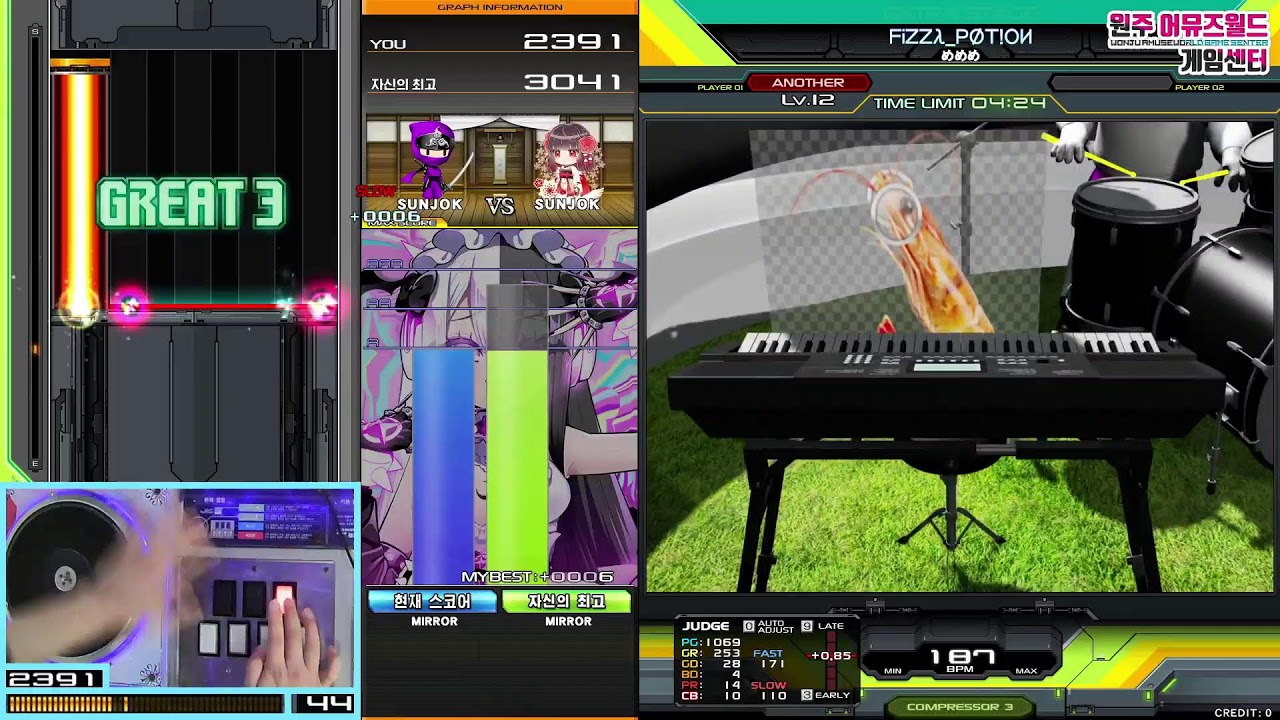 WONJU AMUSEWORLD STREAMING☆ (IIDX)