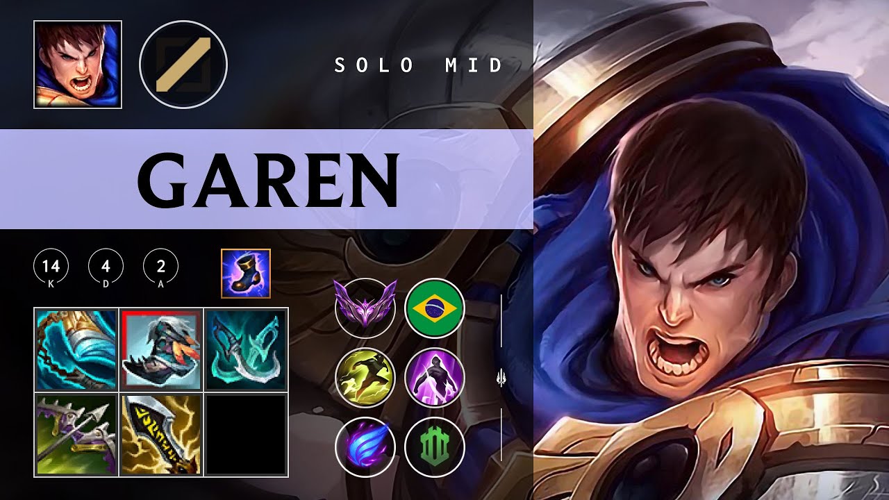 Garen Mid vs Ekko - BR Master Patch 26.01