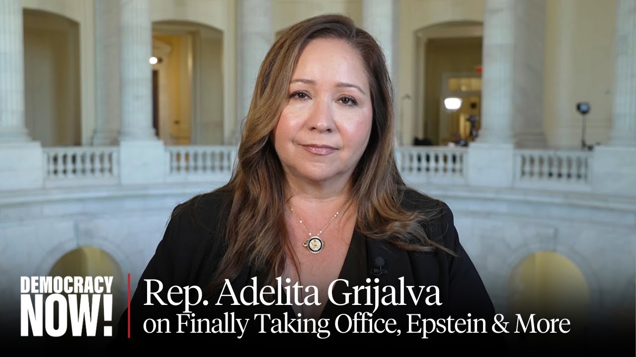 Rep. Adelita Grijalva Speaks out on Epstein Files & More After Being Sworn in 7 Weeks Late