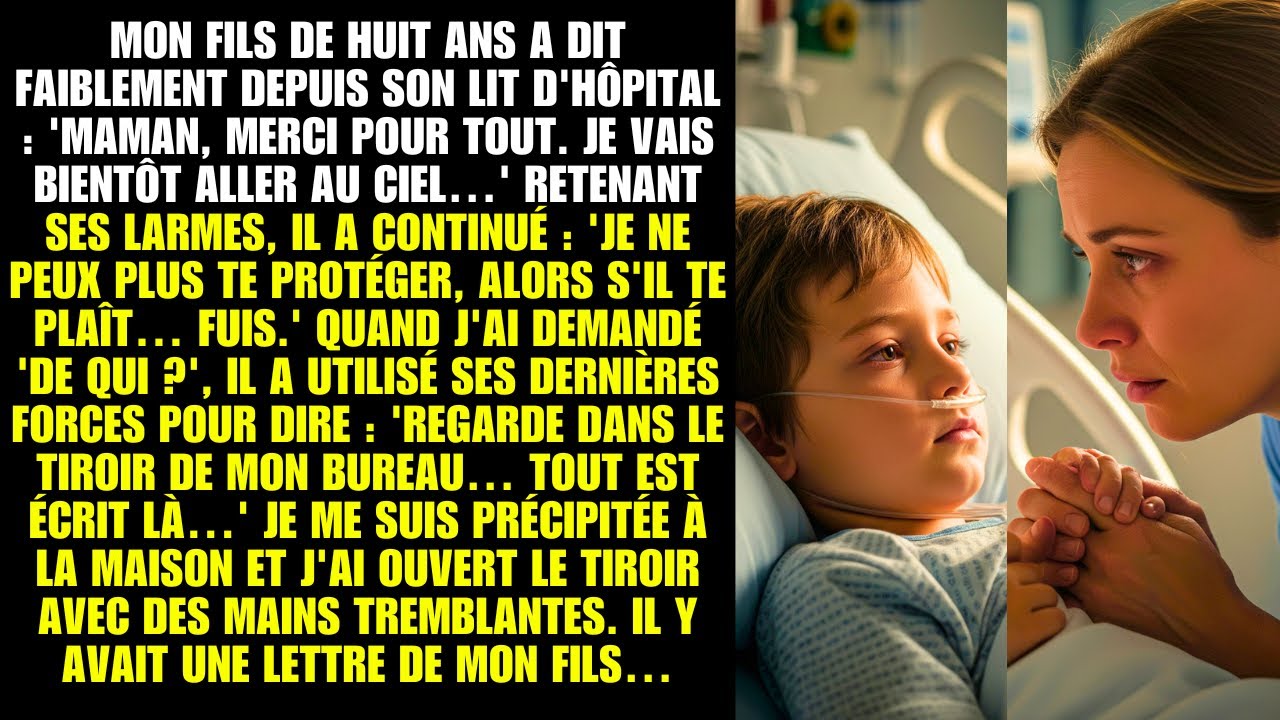Lettre d’adieu d’un fils mourant révèle une vérité troublante