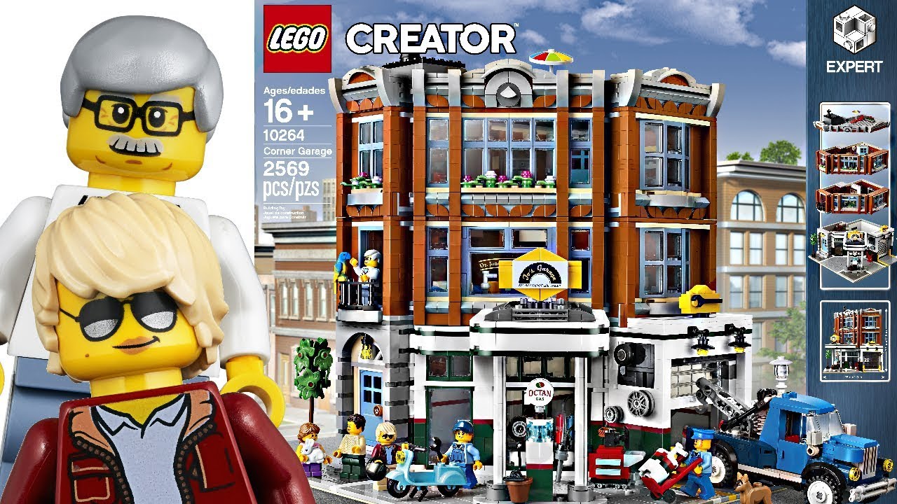 LEGO 2019 Modular Corner Garage - It's fine. Yeah. Just okay.