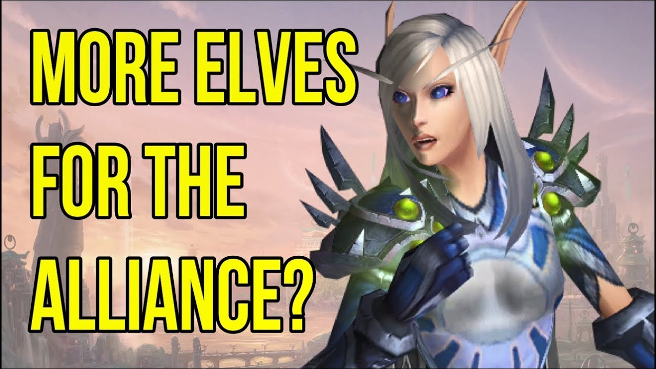 High Elves - 6 Reasons Why They Should Be An Alliance Allied Race | WoW BfA