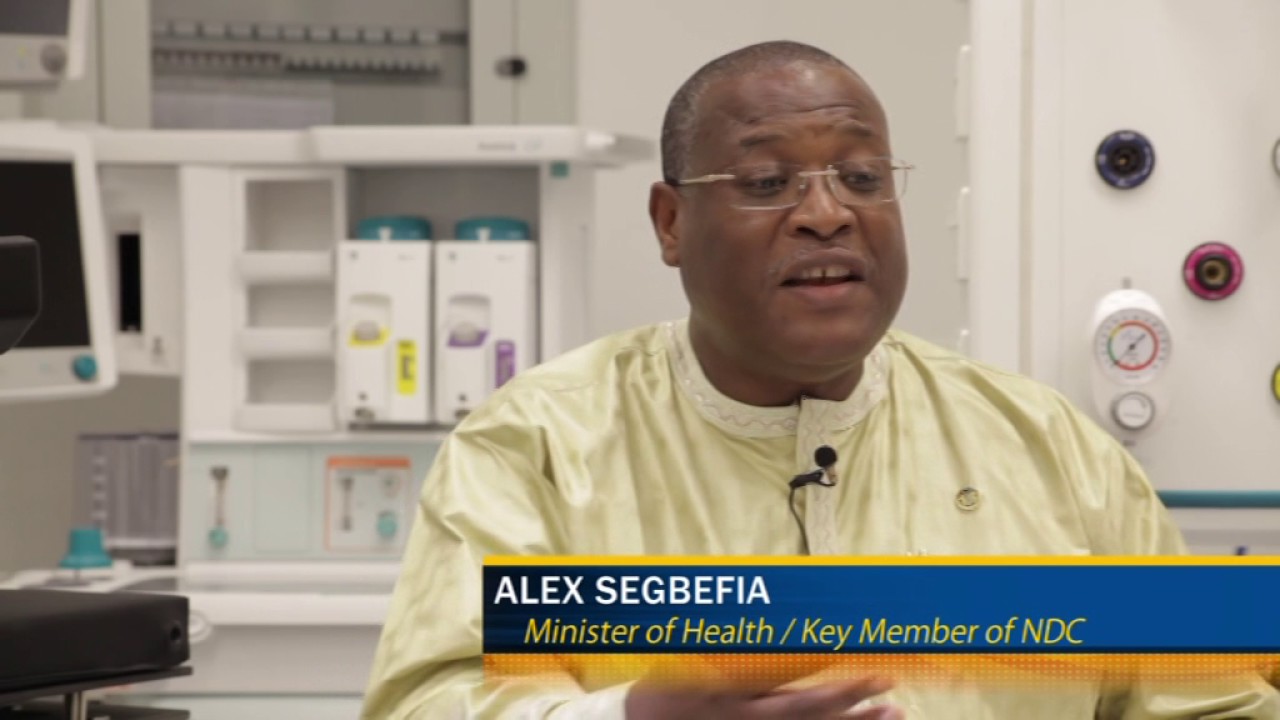 Exclusive interview with Alex Segbefia in the ultramodern Ridge Hospital