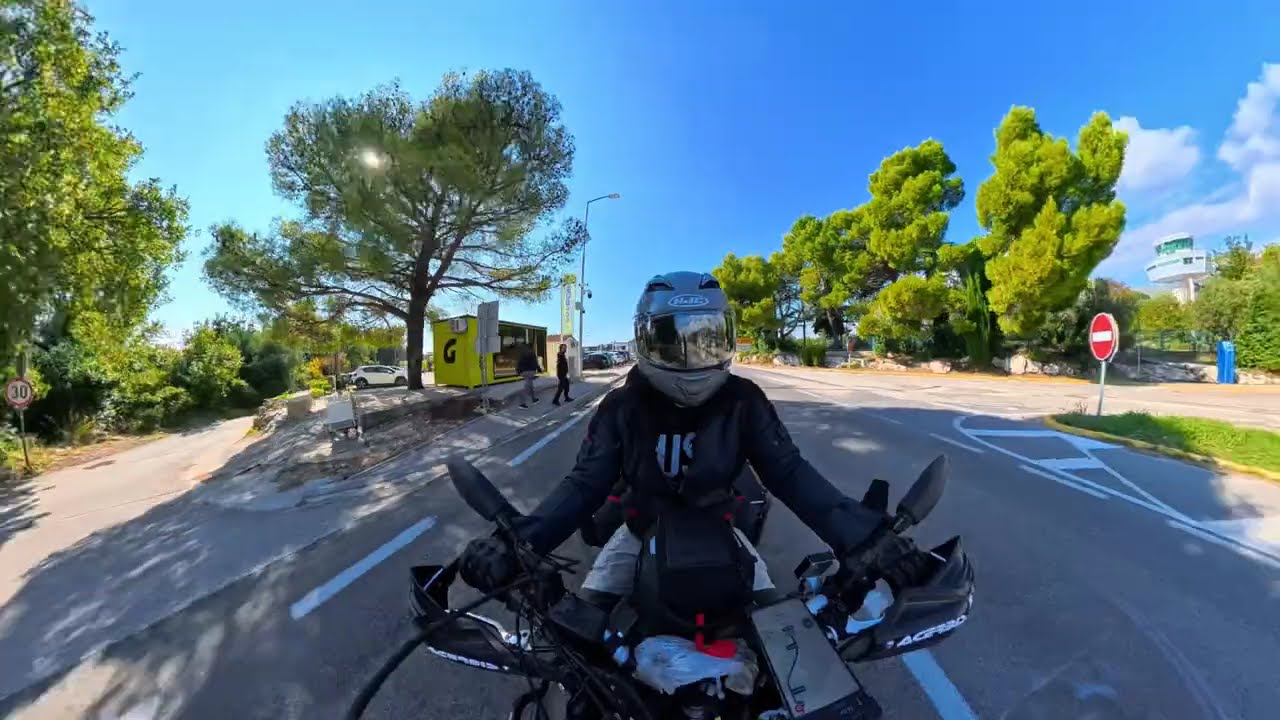 Motorbike the Balkans ep 36 - Driving to Kotor 🇲🇪 | Adriatic Coastal Road After Dubrovnik (4K)